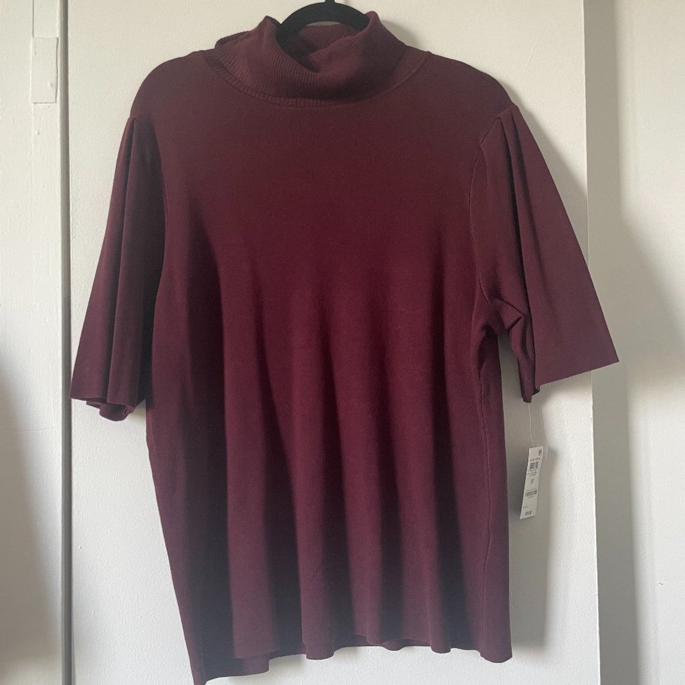 Alfani - PLUS SIZE (3X) Elbow Turtleneck